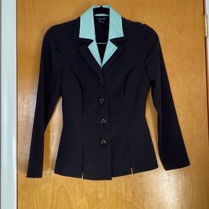 Juniors MY MICHELLE black suit set